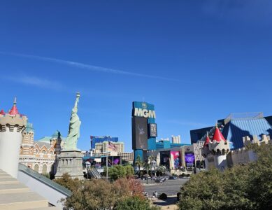 Las Vegas – M&M World, CocaCola World, Excalibur, New York New York